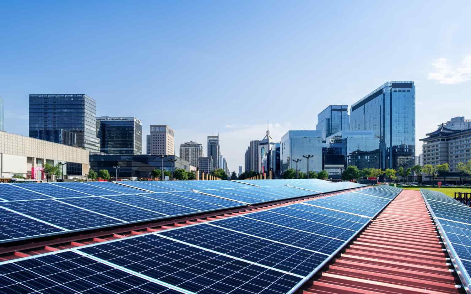 Paneles solares en Centro de Desarrollo Tecnológico de BASF, Rojas
