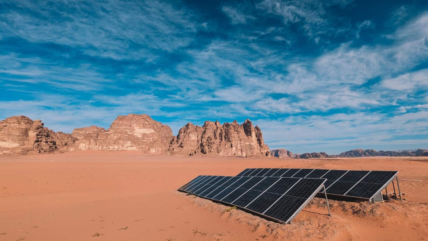 Desierto del Mojave en California - Energía Solar en Zonas Desérticas.